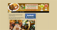 Desktop Screenshot of elrancheromilford.com